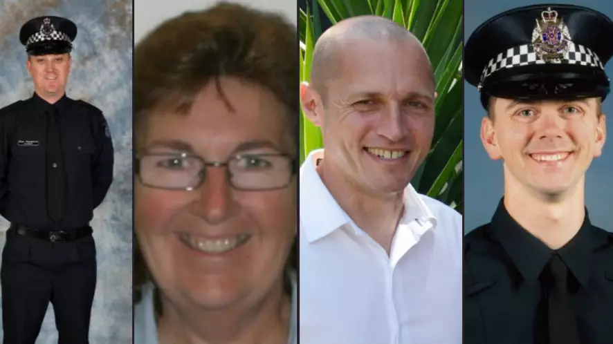 More Than $100,000 Raised For Four Melbourne Police Officers Killed In Horror Crash