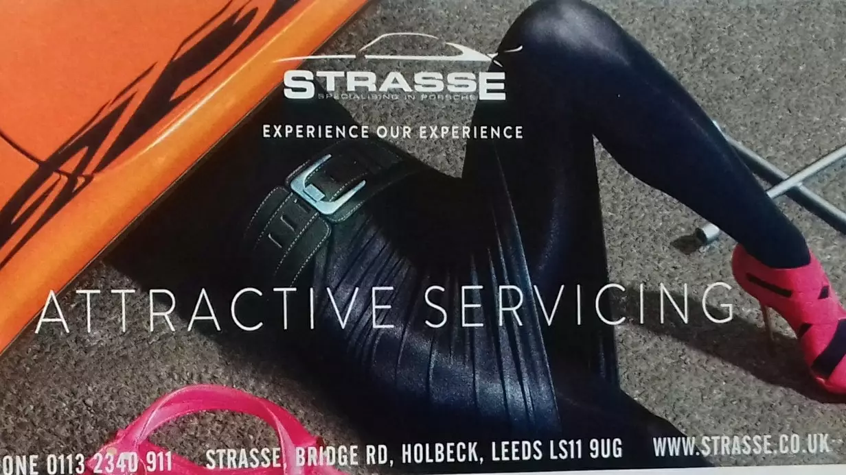 'Sexist' Garage Advertisement That Appeared In Porsche Magazine Has Been Banned  