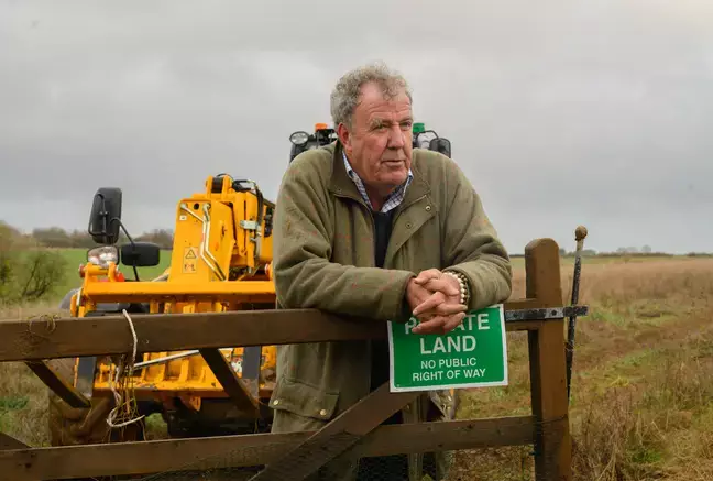 Clarkson wants the Government to commit to keeping Britain's self-sufficiency in food production at or above 60 percent.