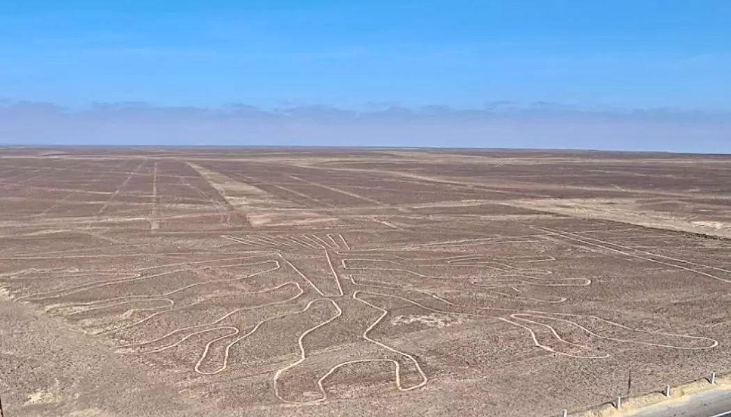 Nazca Lines in Peru. (