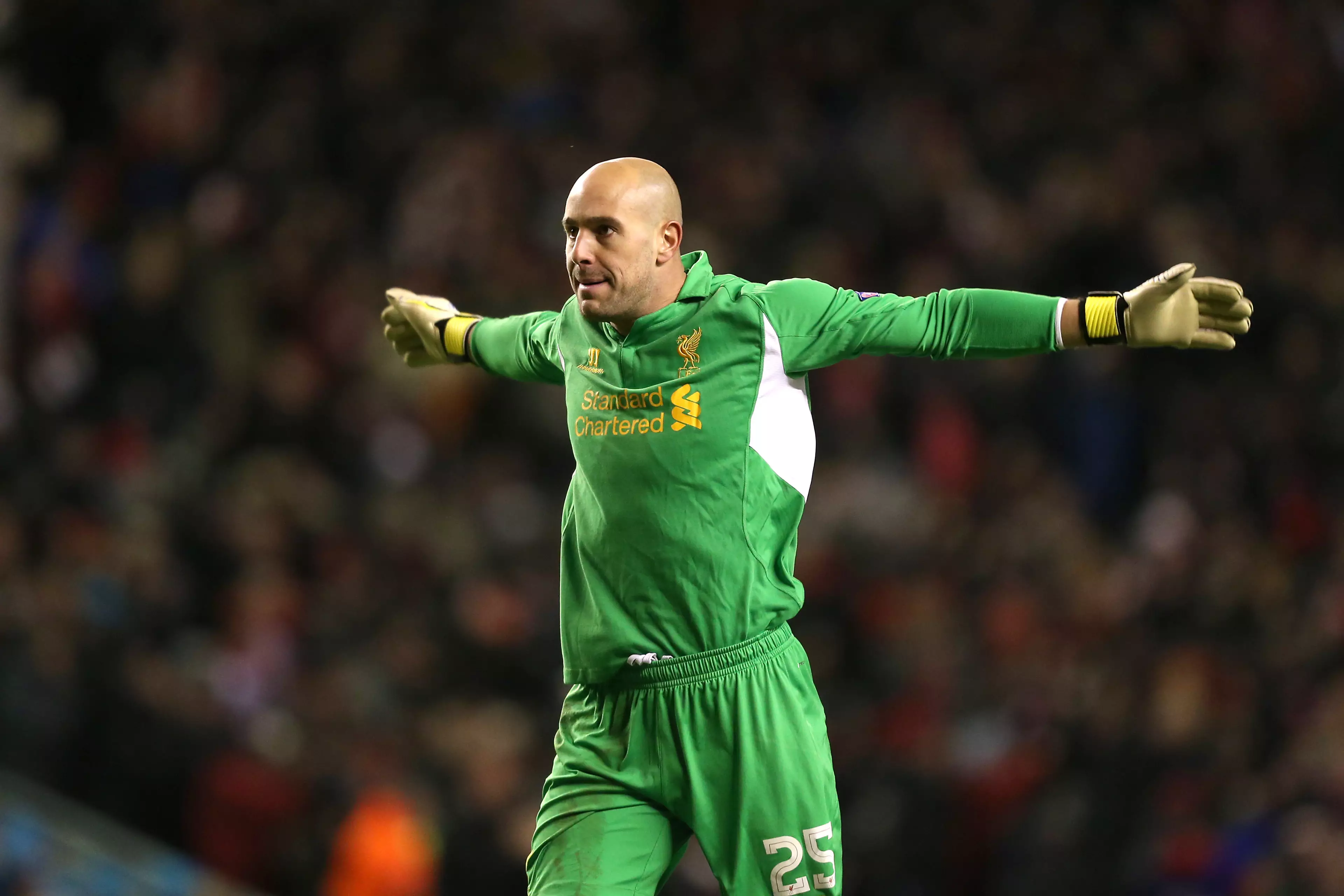 The former Liverpool goalie is extremely experienced. Image: PA Images.