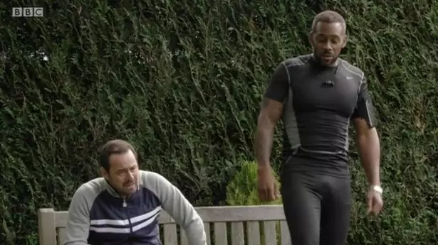 Danny Dyer and Richard Blackwood's Bulges Cause Twitter Storm