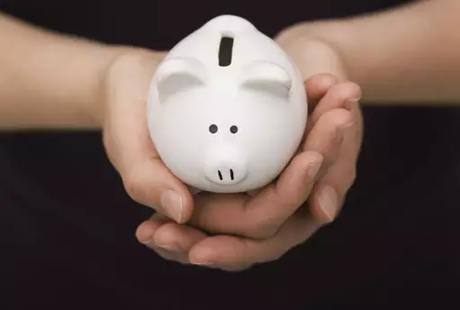 You could save the money up in a piggy bank.