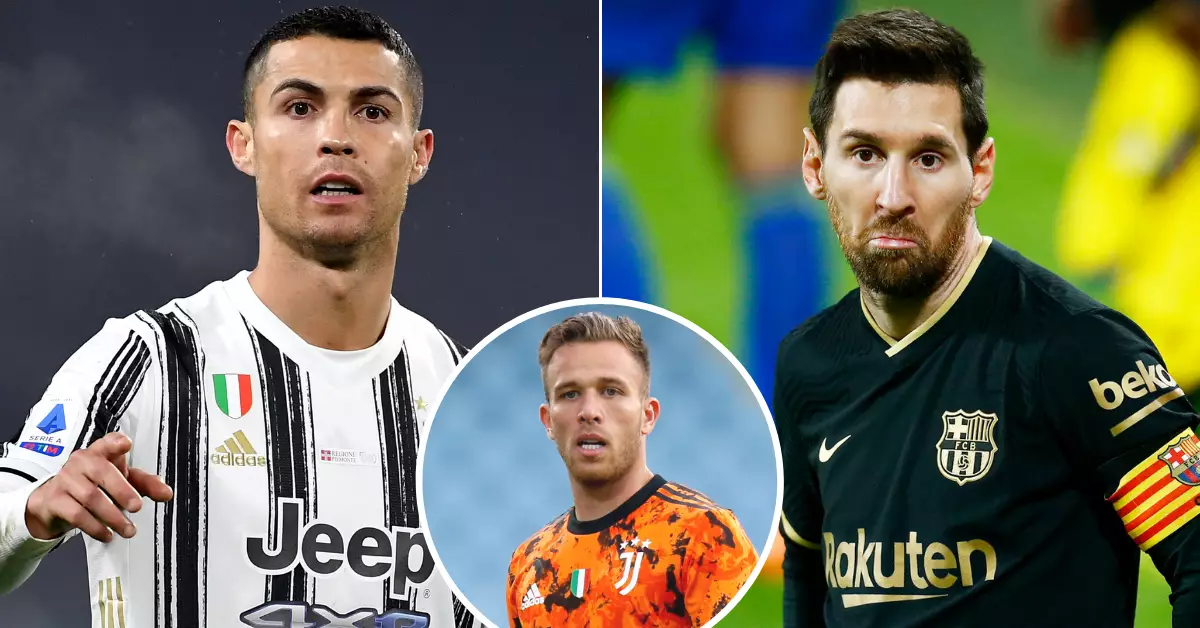 Arthur Reveals The Big Difference Between Cristiano Ronaldo And Lionel Messi