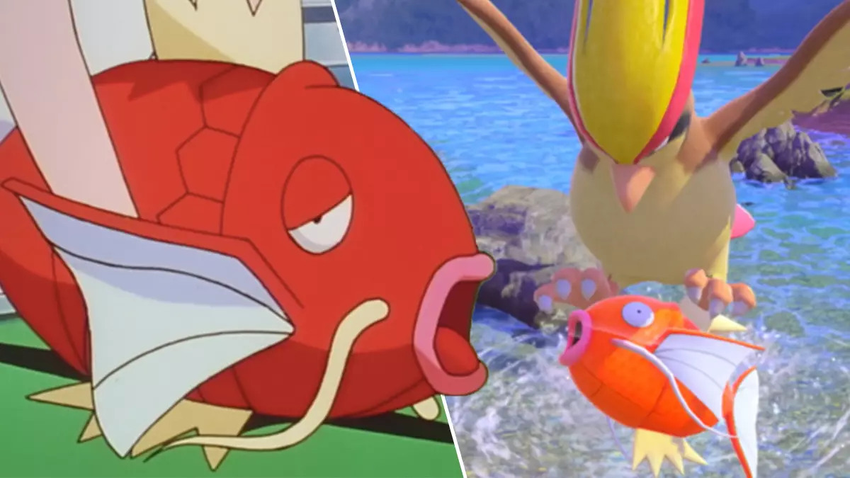 Magikarp Straight Up Keeps Getting Killed In ‘New Pokémon Snap’ Footage