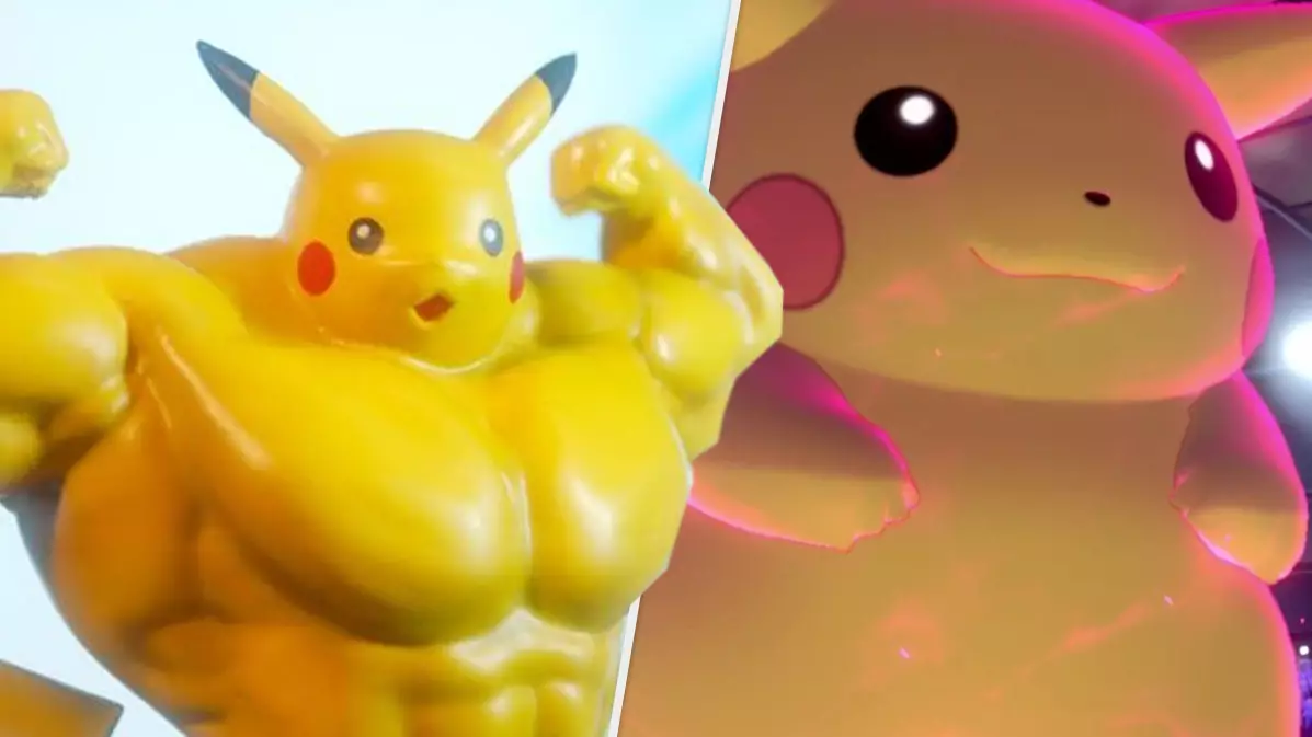 This Ultra Swole Pikachu Figure Is Perfect For The Weirdos In Your Life