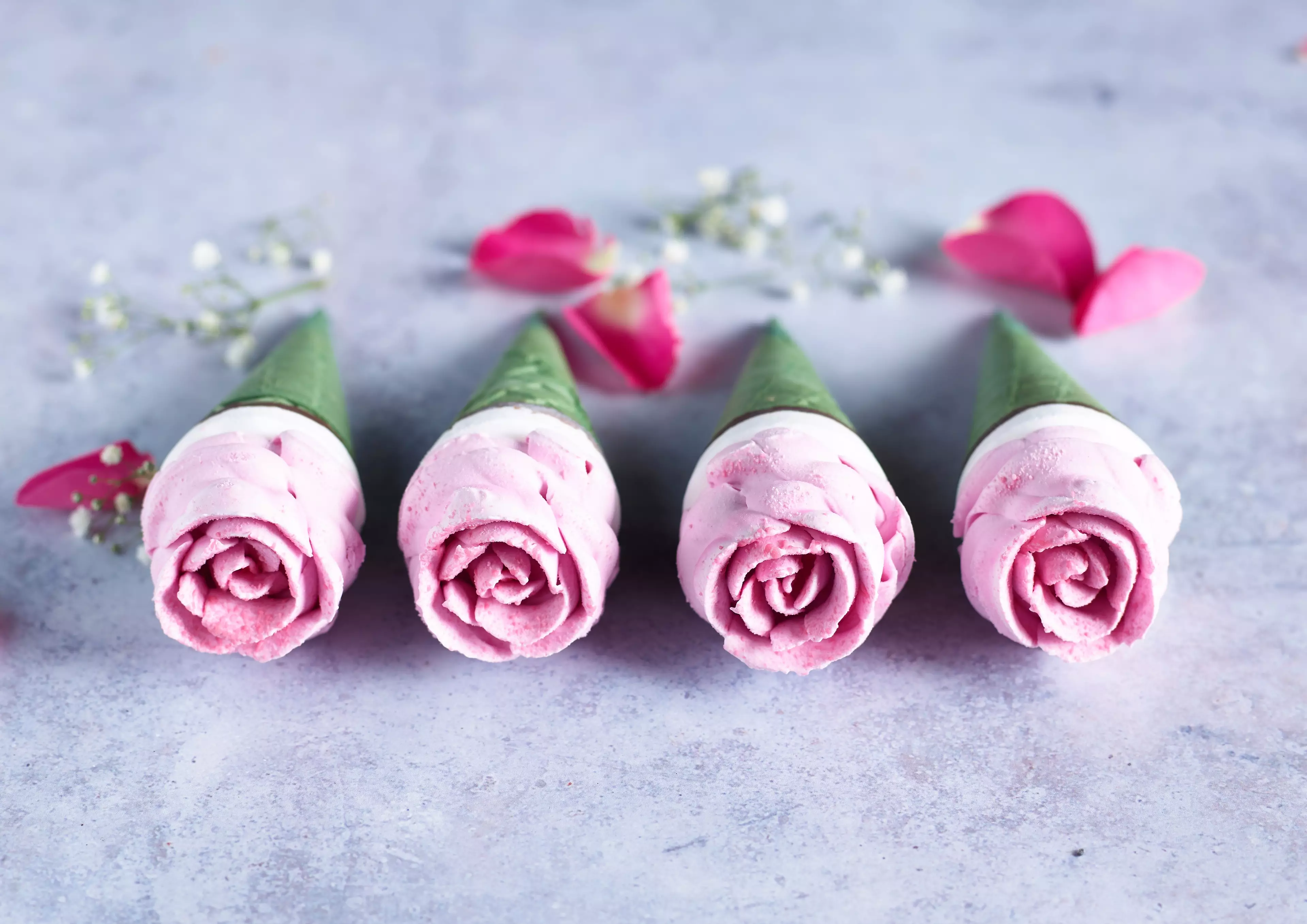 With their delicately shaped petals, the adorable cones are seriously pretty - and photogenic too (