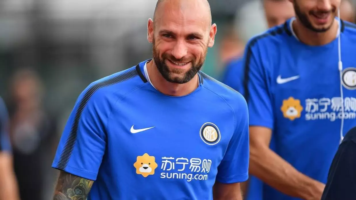Inter Milan's Back Up Keeper Hasn't Played Since 2013 Yet Has Been Sent Off Twice