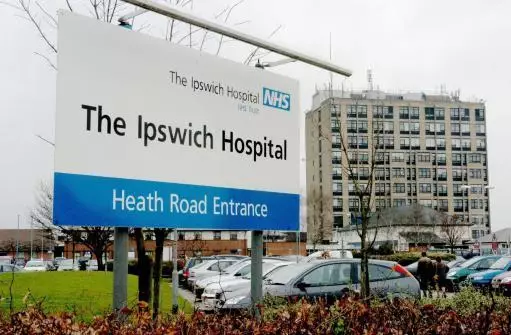 Ipswich Hospital in Suffolk, East Anglia where Laura and James work.