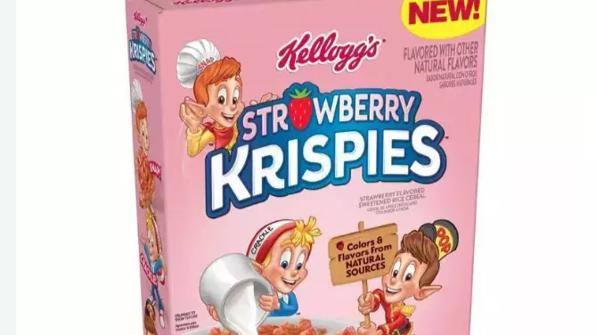 Kellogg’s Has Launched A New Pink Rice Krispies Cereal, But It's Dividing People