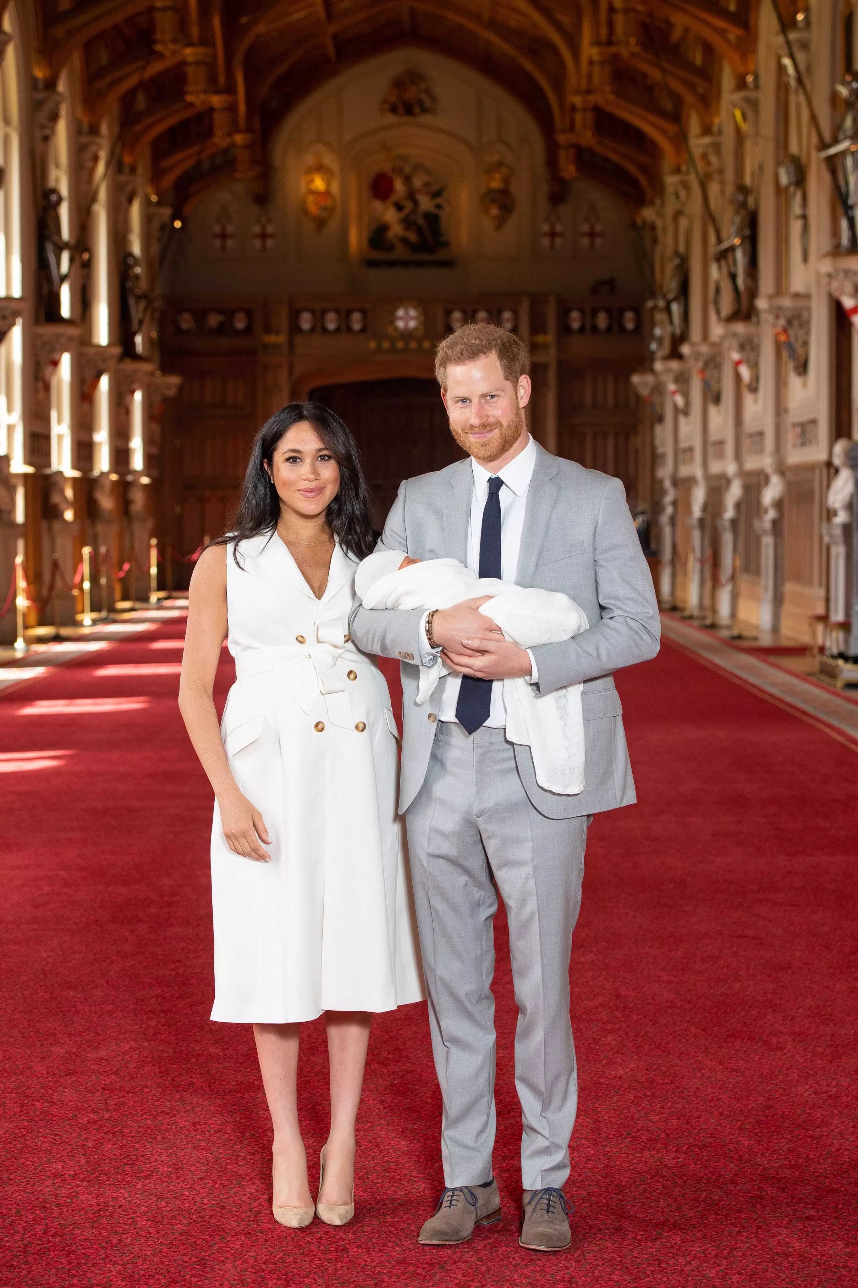 The couple took part in a photo shoot at Windsor Castle (