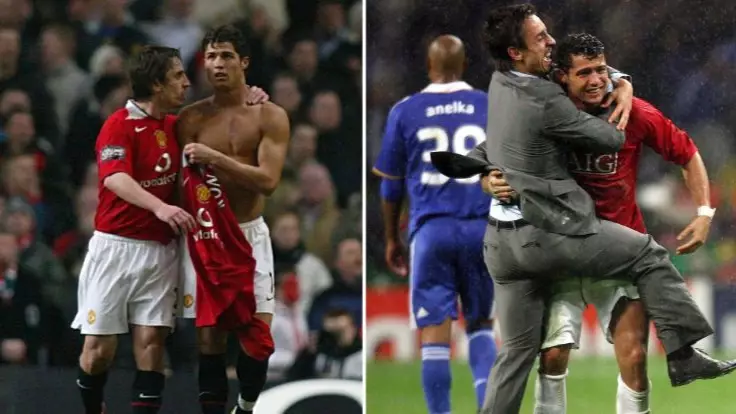 Gary Neville Explains What 'Big Problem' Cristiano Ronaldo Had With Life At Manchester United