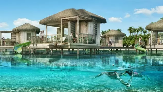 The overwater cabanas will also launch in December.