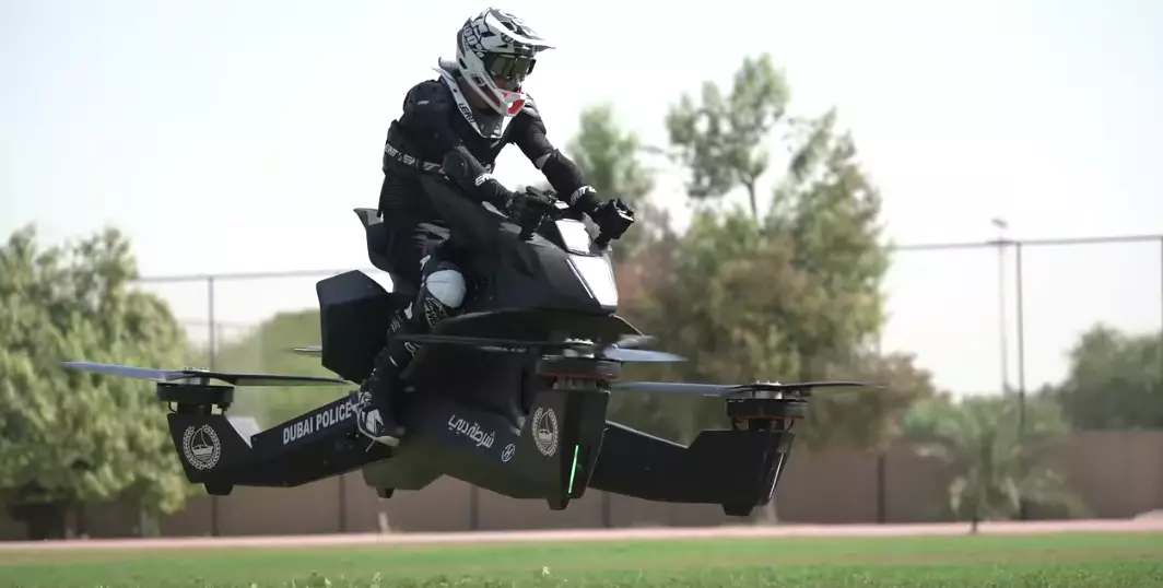 Dubai Police Set To Use Hoverbikes To Fight Crimes In The Sky