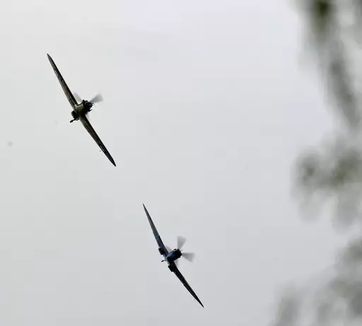 Captain Tom Moore's birthday has been honoured with an RAF flypast.