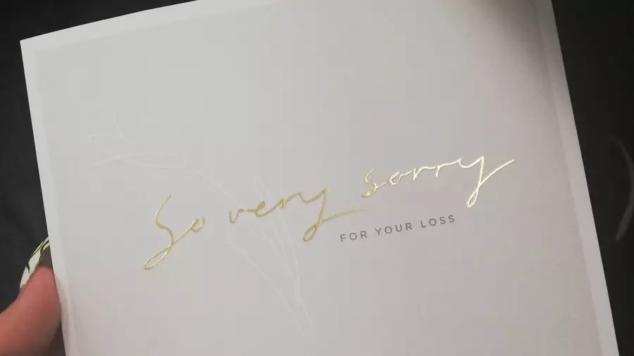 Man Quits His Job With A 'Sorry For Your Loss' Card