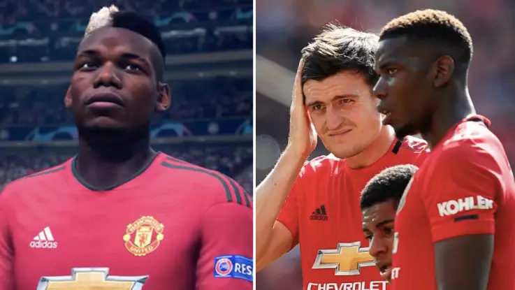 Manchester United's Starting XI On FIFA 20 Shows Their Fall From Grace