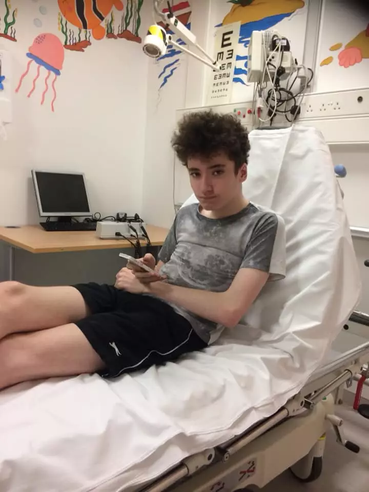 Aidan first suffered a seizure in May 2019.