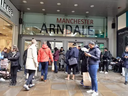 Manchester Arndale has been evacuated following the stabbings.