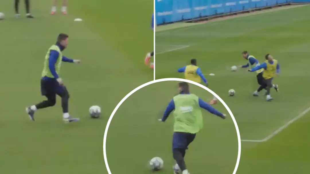 Lionel Messi Showing He Deserved Ballon D'Or Win In Training Clips