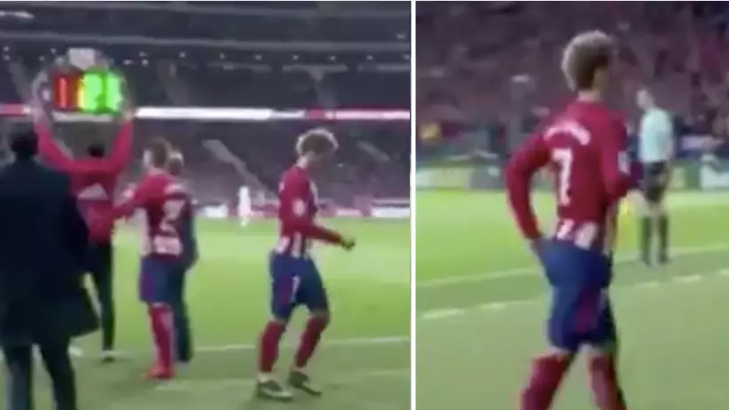 Atletico Fans Booed Antoine Griezmann Last Night For What He Did vs Real Madrid