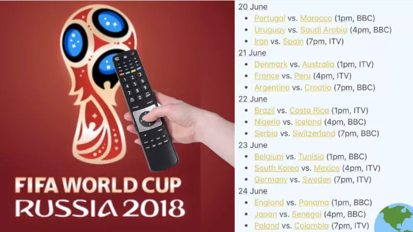 Image result for tv world cup sportbible