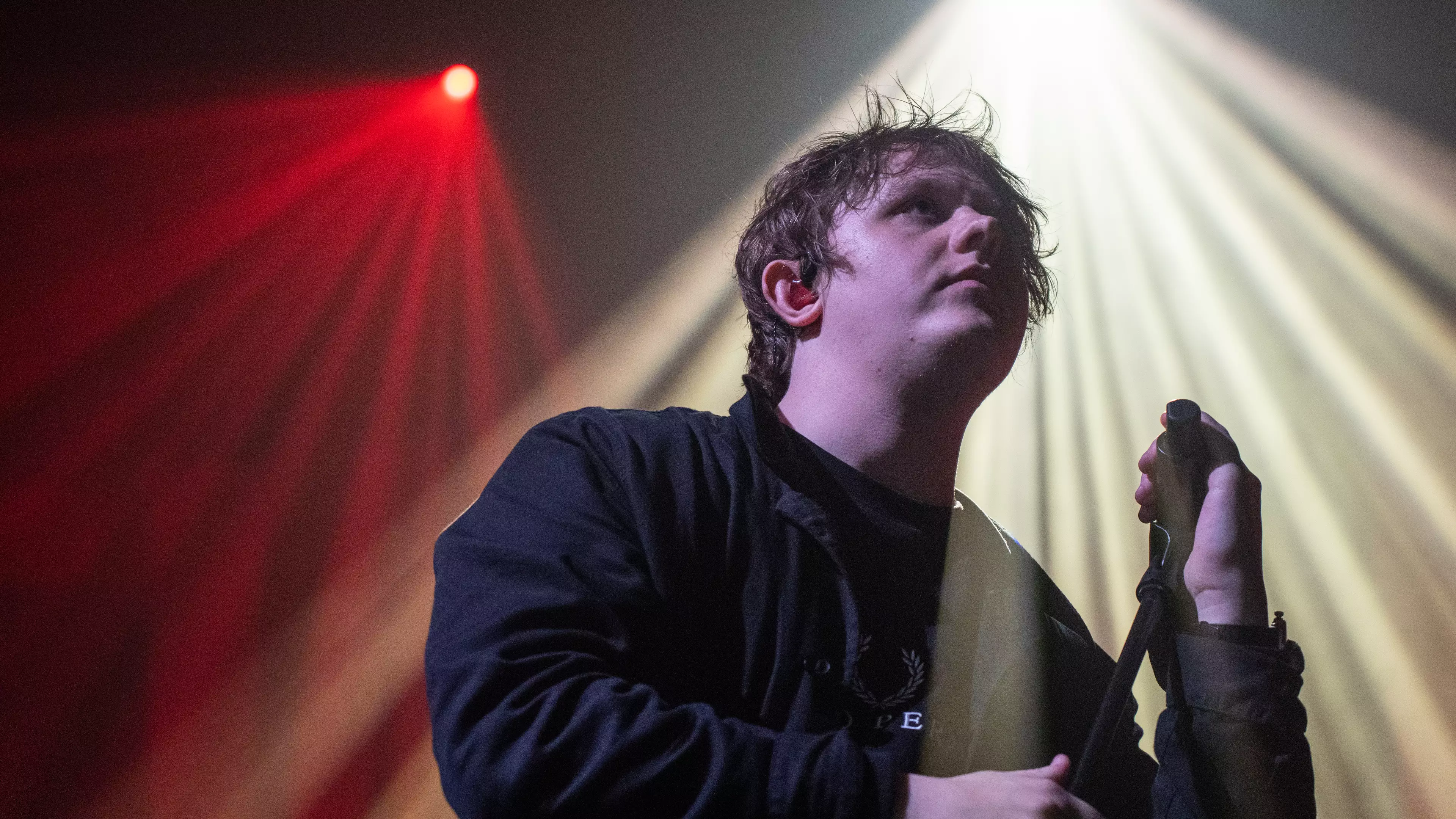 Lewis Capaldi Joins Band For Song On Stage At Edinburgh Pub