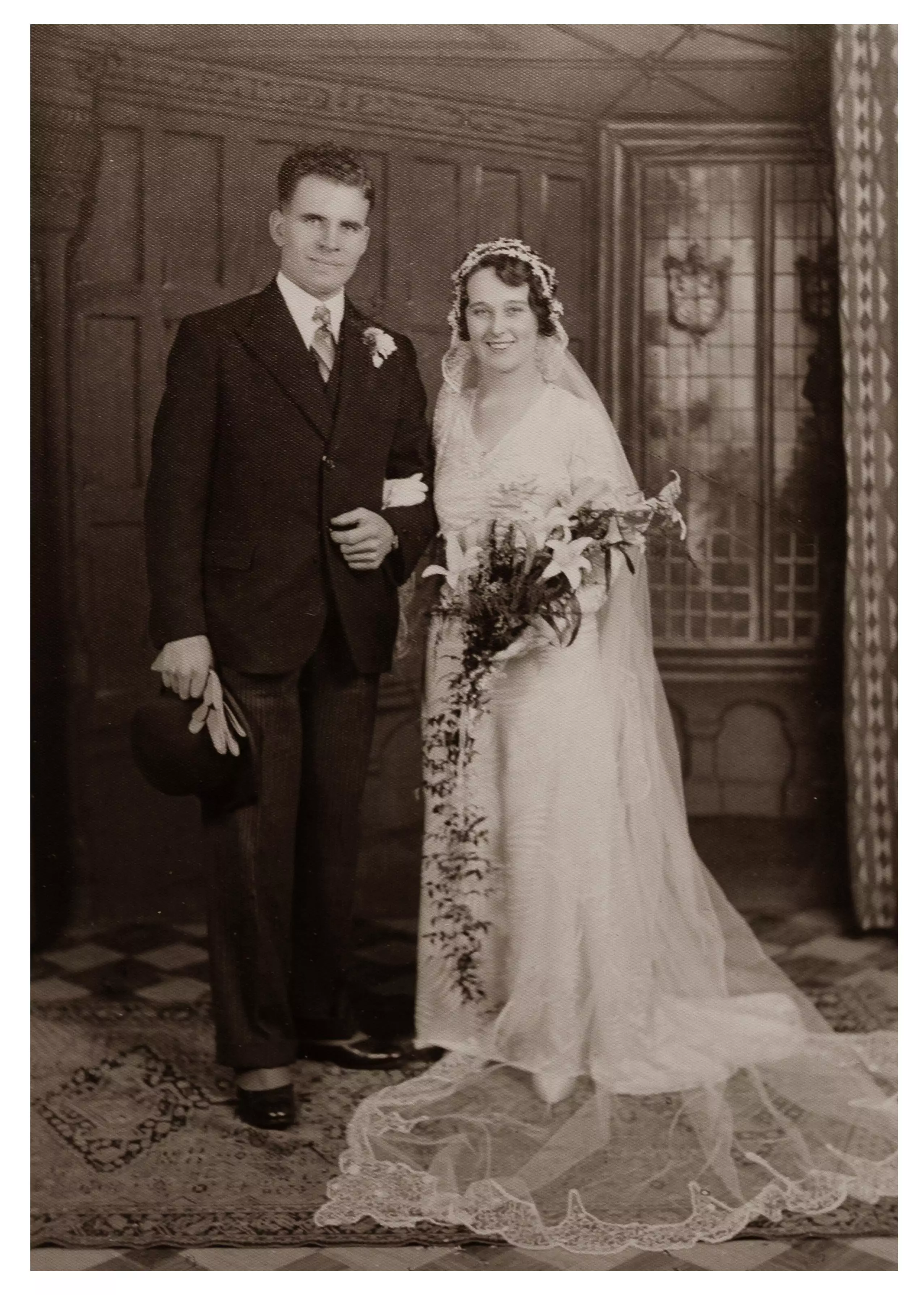 Mrs Jones married her husband in 1933.