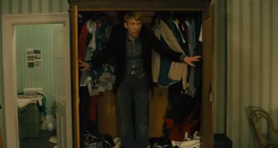 They used the family closet in the movie