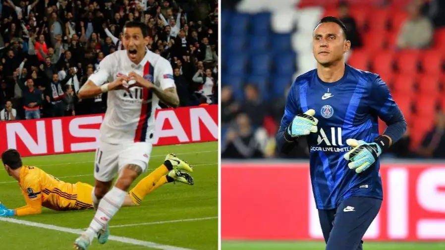 Keylor Navas Aimed A Cheeky Wink At Thibaut Courtois After PSG Win