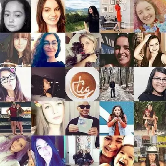 Meghan's final Instagram post was a collage of her fans which she shared in April 2016 