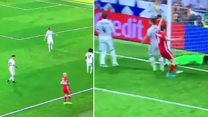 WATCH: Sergio Ramos Rally The Crowd Before Scoring An Own Goal