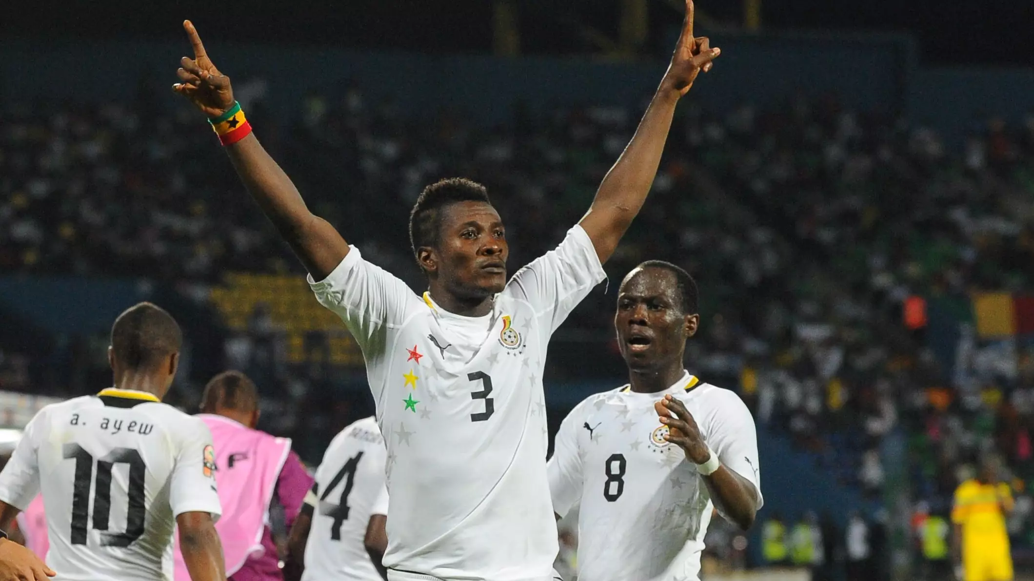 Asamoah Gyan Wore The Most Ridiculous Captain's Armband We've Seen