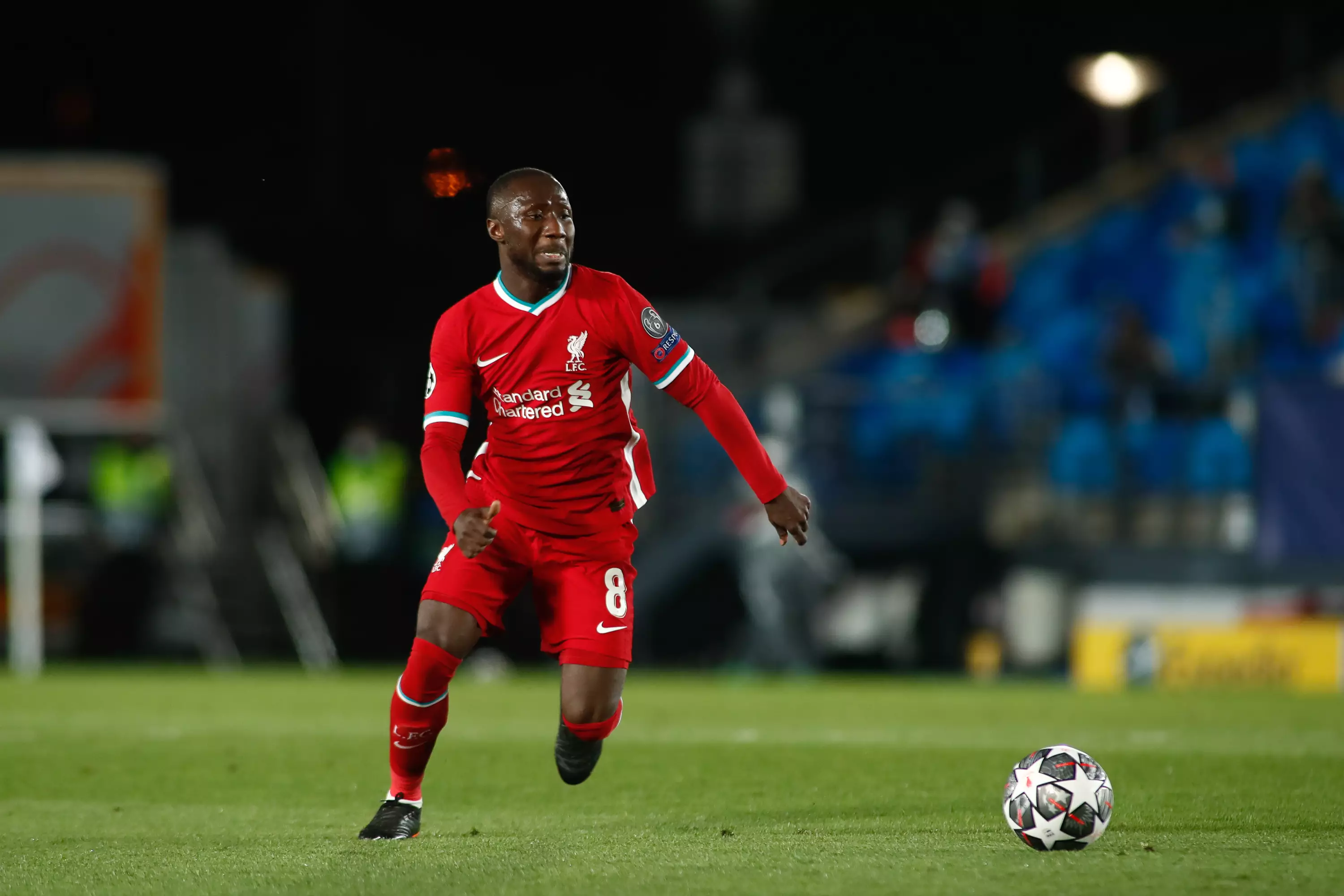 Keita had a poor night against Real but it's no excuse for the disgusting abuse from fans. Image: PA Images