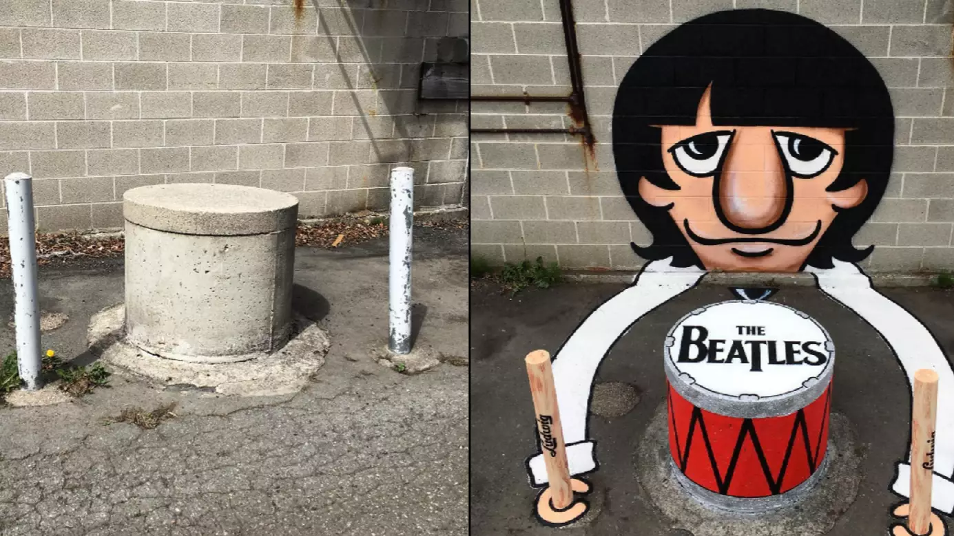 New York Street Artist Turns Boring Things Into Works Of Art