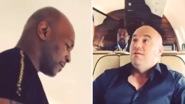 Mike Tyson Bullying Dana White Out Of His Seat Is Hilarious