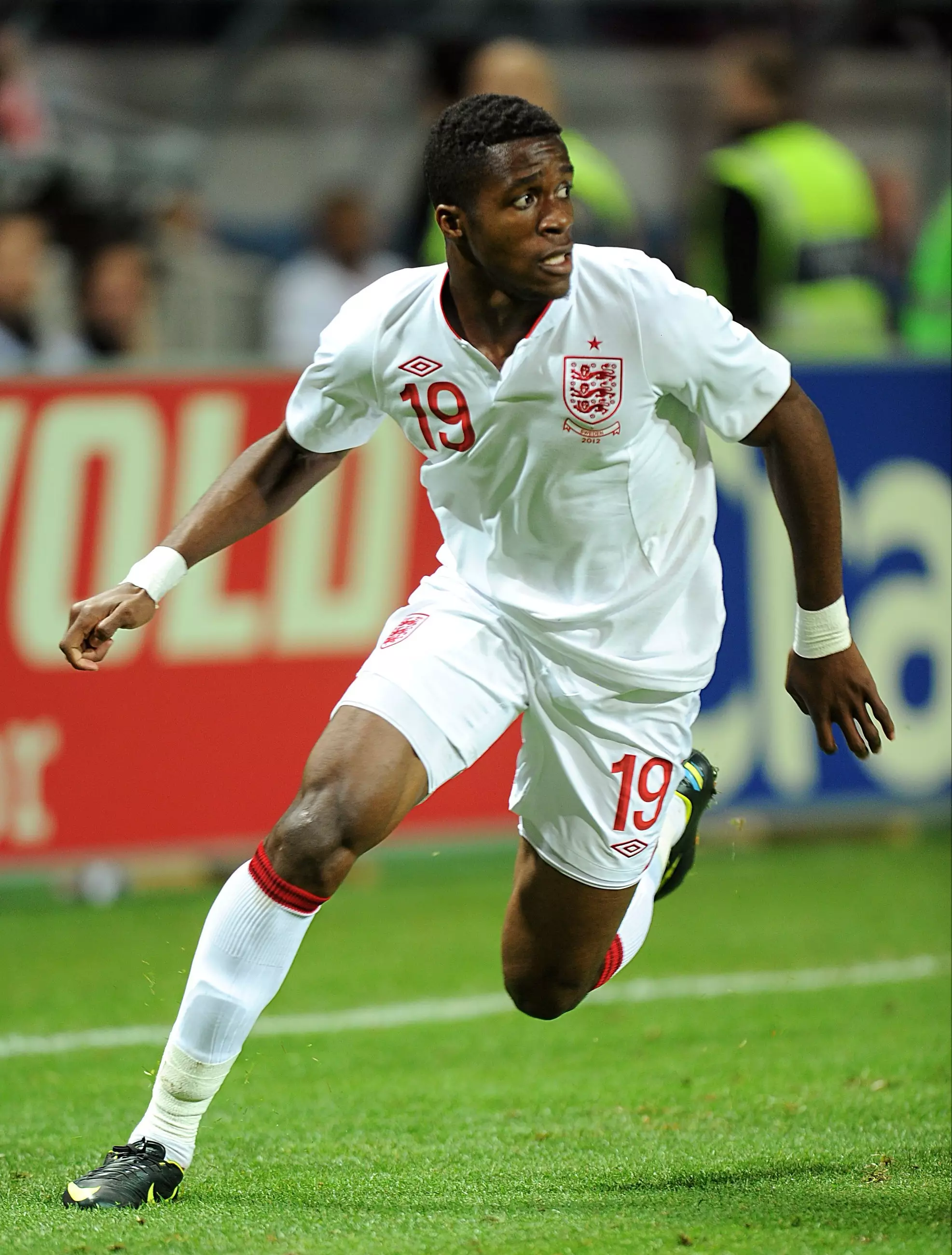 Zaha now plays international football for Ivory Coast. Image: PA