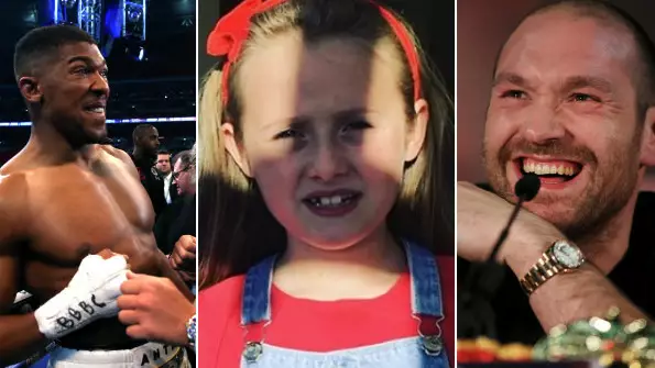WATCH: Tyson Fury's Daughter Savagely Trash Talks Anthony Joshua 