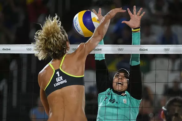 Women's Beach Volleyball Match Highlights Different Cultures At Rio 