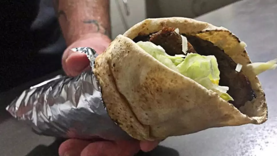Aussie Bloke Combines Burger And Doner Kebab To Create The 'McKebab'