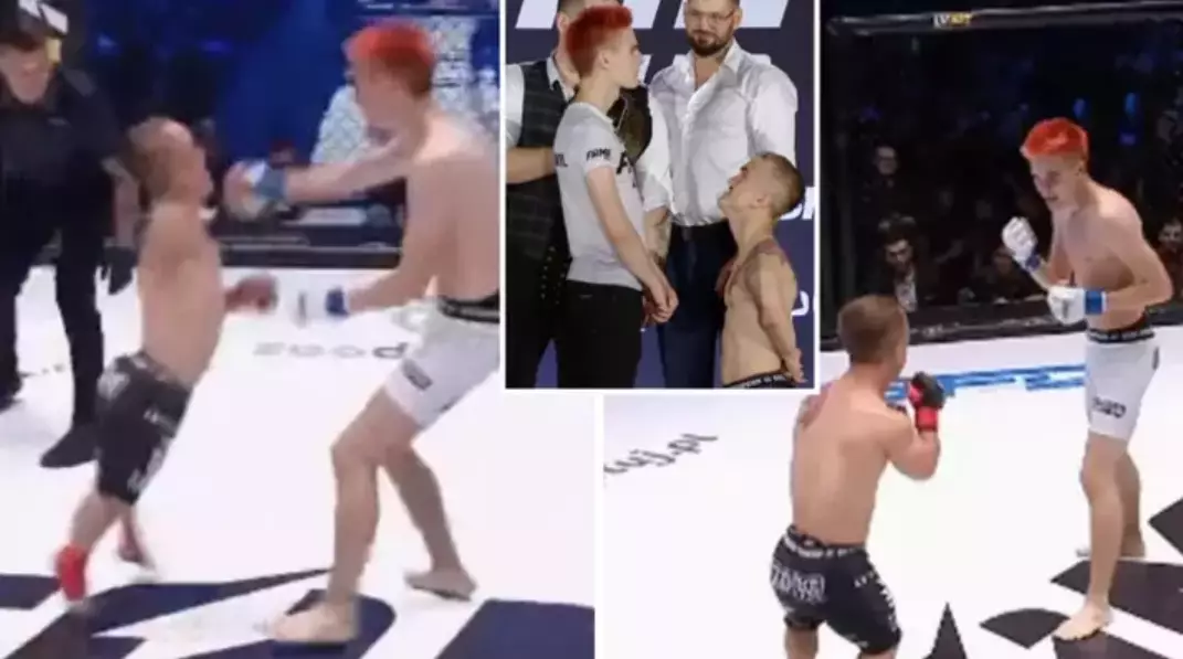 Polish MMA Promotion Once Staged A Bout Between Marek Kruszel And 'Mini Majk'