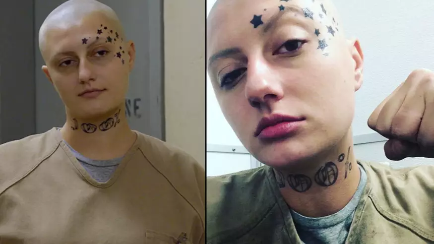 Skinhead Helen From 'Orange Is The New Black' Looks Totally Different Off-Set
