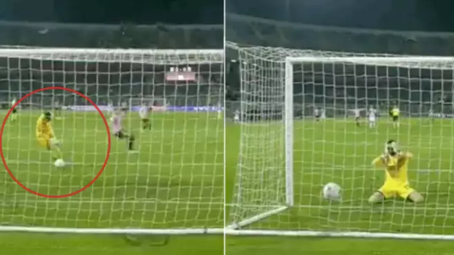 Ascoli Goalkeeper Filippo Perucchini Literally Dribbles The Ball Into His Own Net