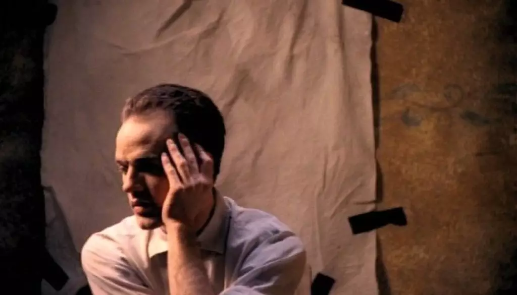 R.E.M's Michael Stipe in the video for the song.