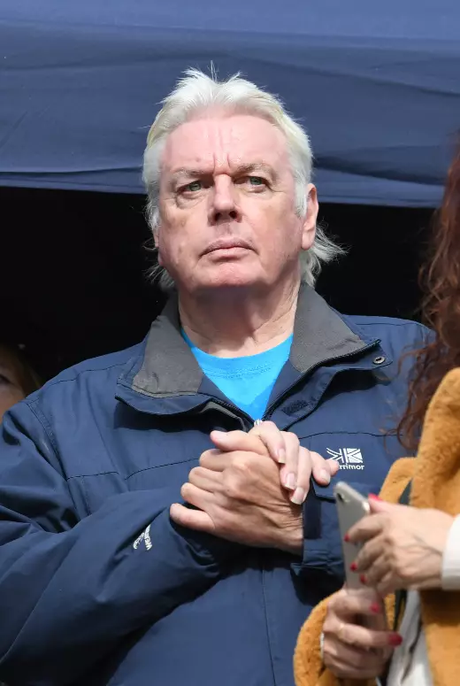David Icke was also there.