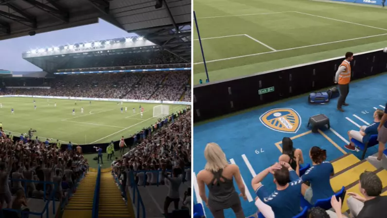 Incredible Leaked Screenshots Show Leeds United's Elland Road In FIFA 21
