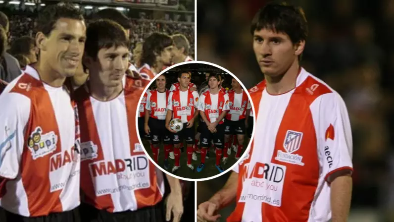 The Time Lionel Messi Played For Atletico Madrid Back In 2009