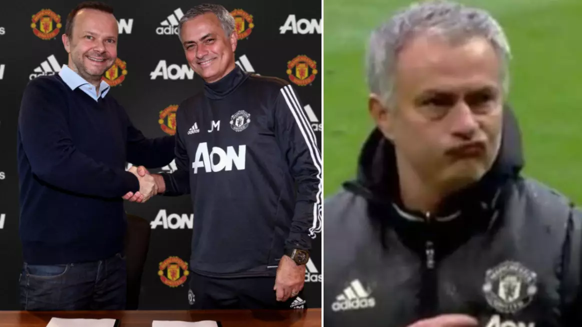 Jose Mourinho Signs New Contract Extension At Manchester United 