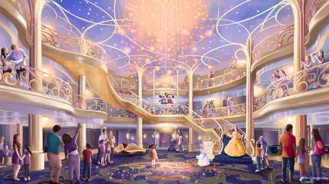 Here's what the Disney Wish will look like inside (