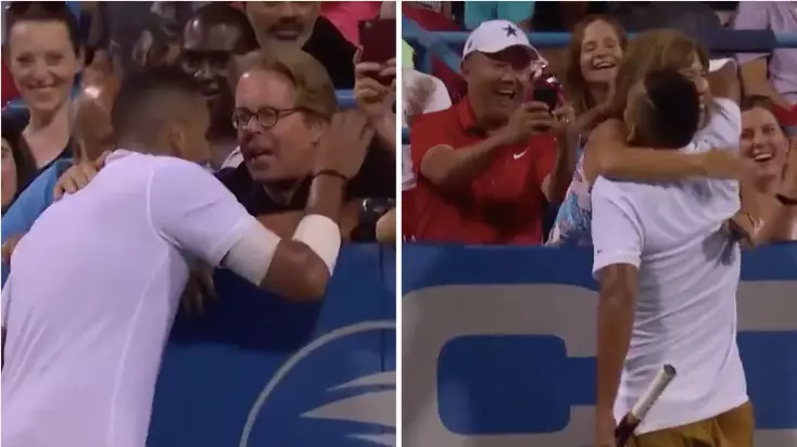 Nick Kyrgios Keeps Asking Fans For Advice During Matches: "Where Should I Serve This?"
